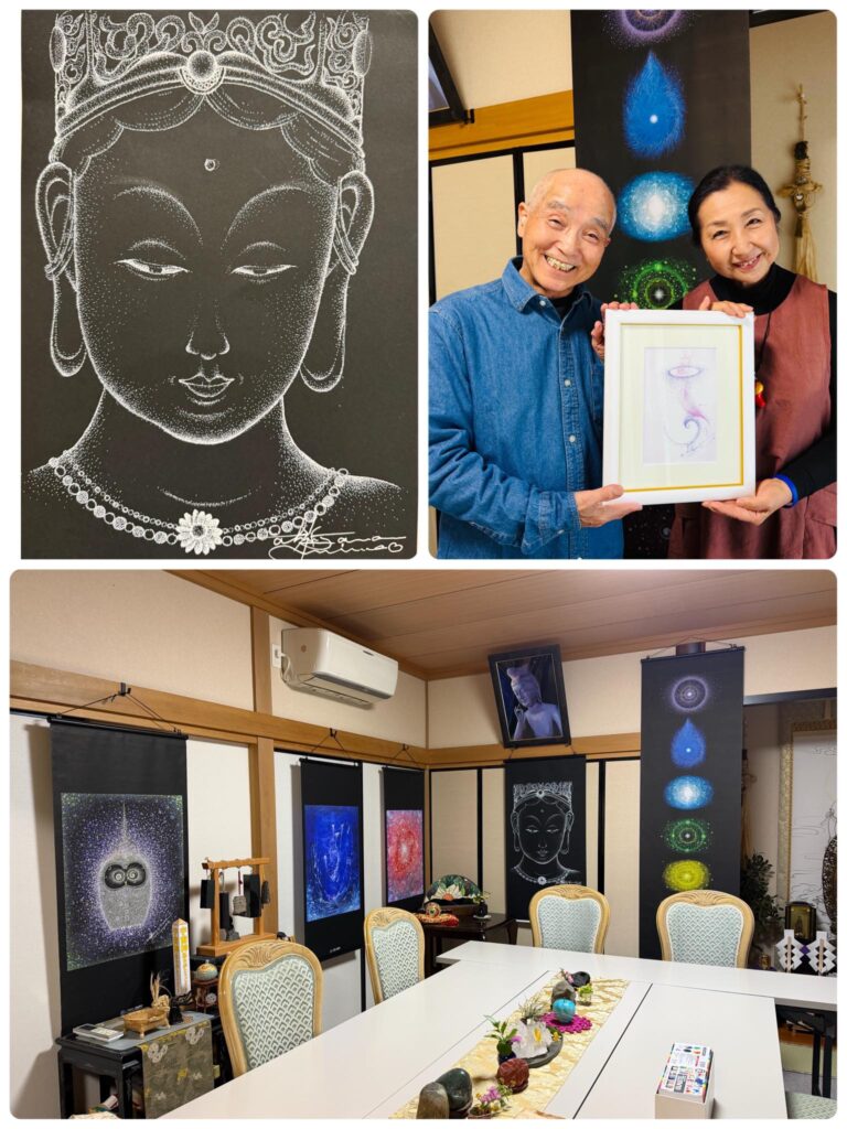 ー点描画秋山先生と共にの巻ー